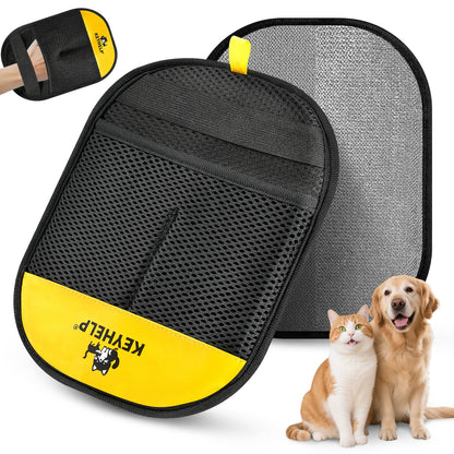 Pet Hair Removal Glove for Dog & Cat, Reusable Electrostatic Pet Hair Glove